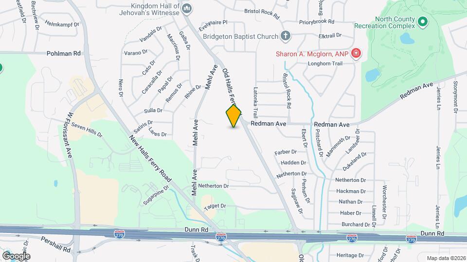 11251 Old Halls Ferry Rd Map and Location Details