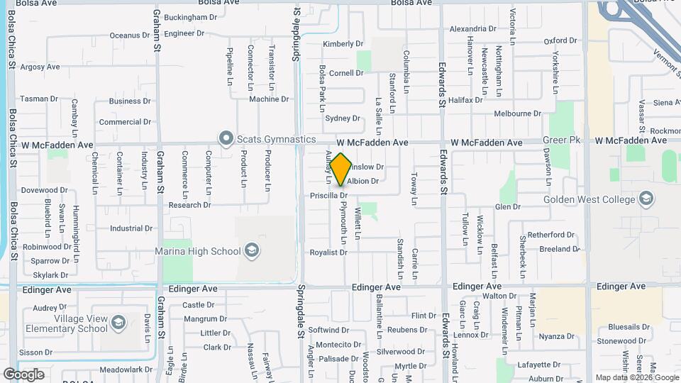 6121 Priscilla Dr Mapa y Detalles de la Ubicación