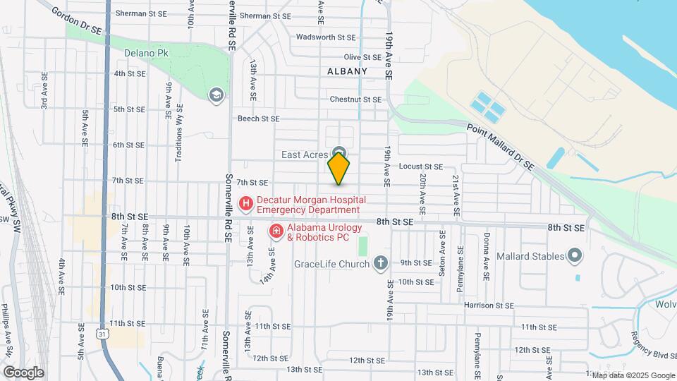 1617 7th St SE Map and Location Details