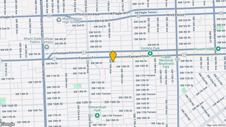 1880 SW 9th St-Unit -1 Map and Location Details