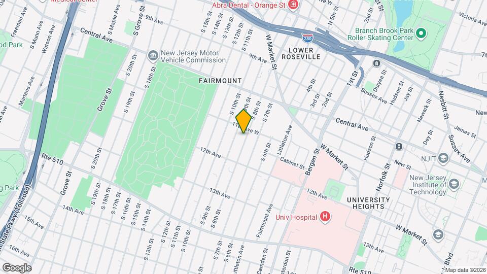 127 S 8th St, Unit 125-127 S 8th St 1st Fl Mapa y Detalles de la Ubicación