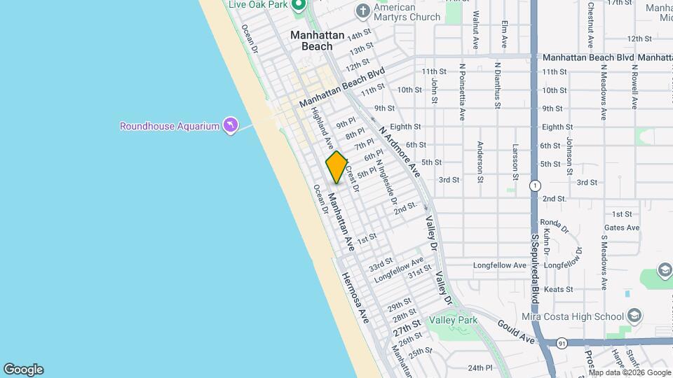 505 Bayview Dr Map and Location Details