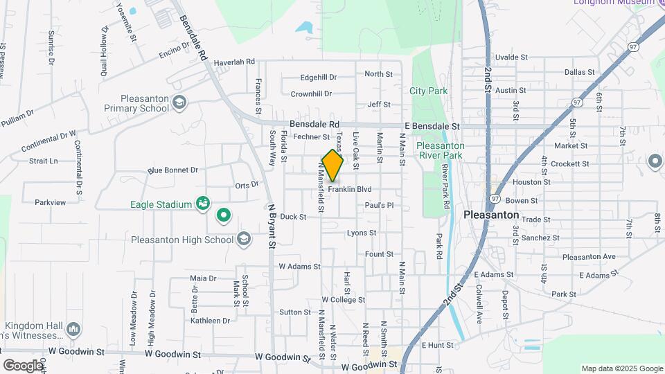 410 Franklin Blvd Map and Location Details