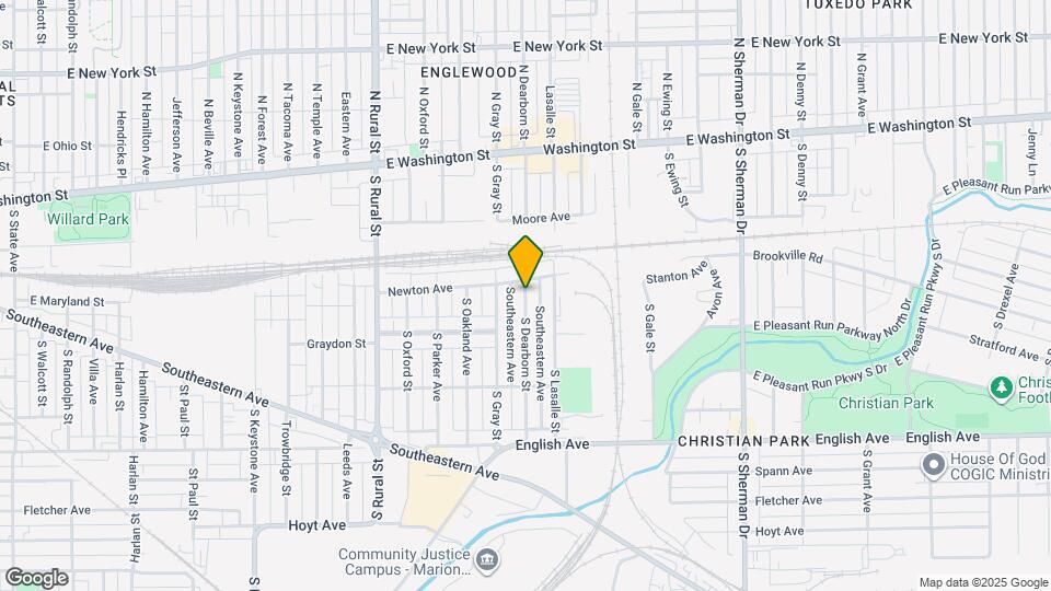 1122 S Dearborn St Map and Location Details