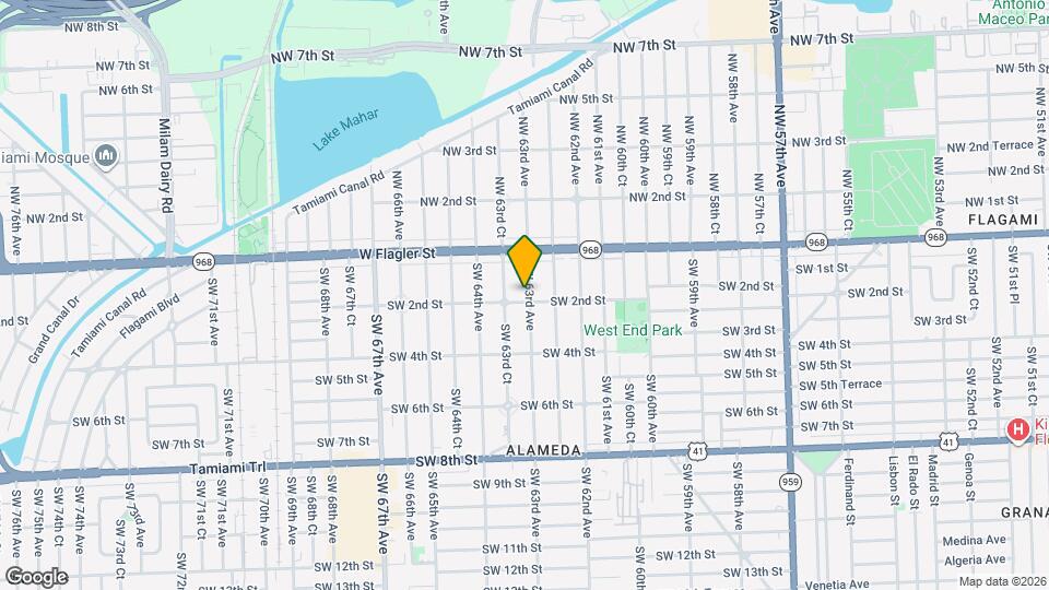 180 SW 63rd Ave Map and Location Details