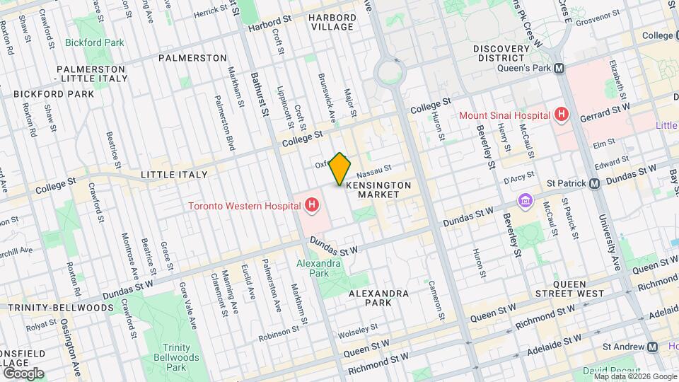58 Bellevue Ave Map and Location Details