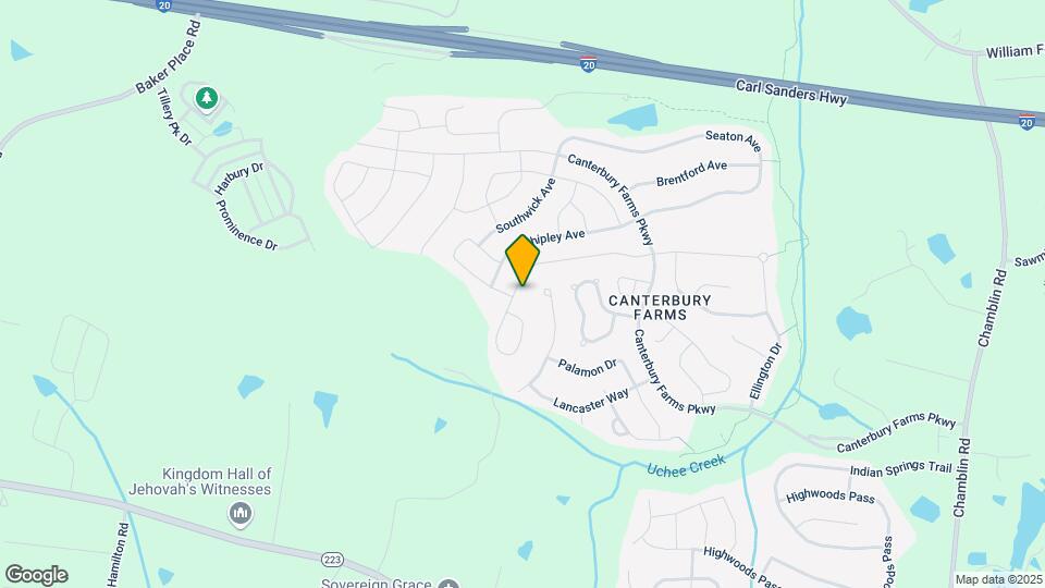 862 Williford Run Dr Map and Location Details