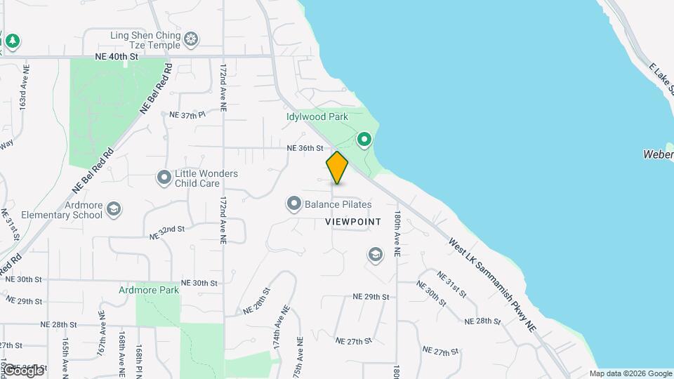 17704 NE 34th St Mapa y Detalles de la Ubicación