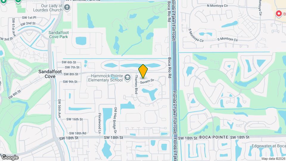 8273 Severn Dr Map and Location Details