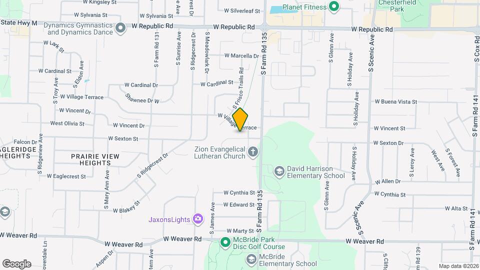 3181 W Sexton St Map and Location Details