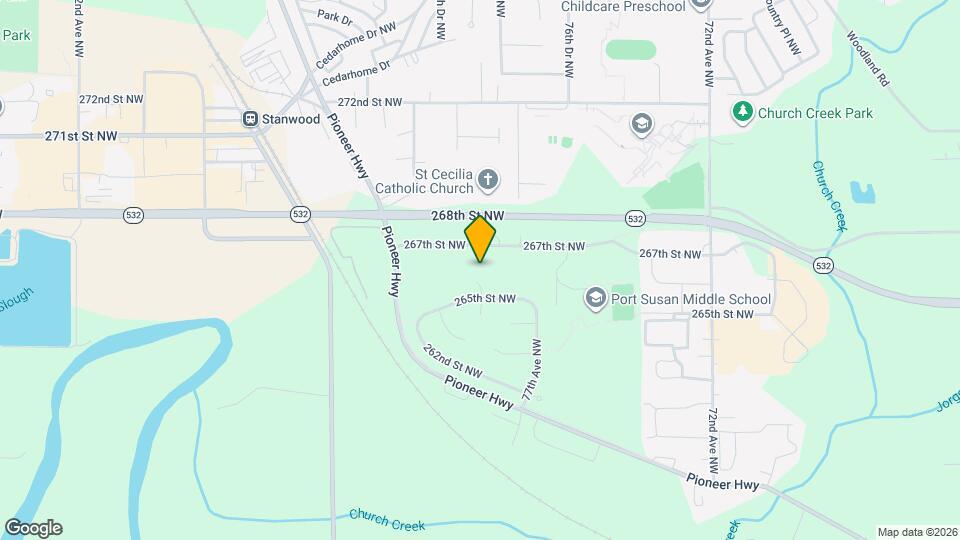 26525 Fox Hill Dr N Map and Location Details