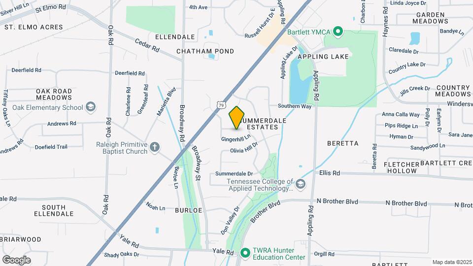 7447 Overcreek Ln Map and Location Details