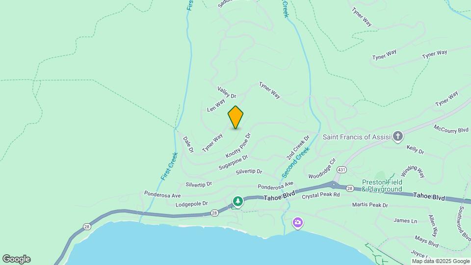 568 Dale Dr, Unit 2nd and 3rd Floor Mapa y Detalles de la Ubicación