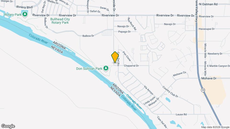 1085 Chaparral Dr Map and Location Details
