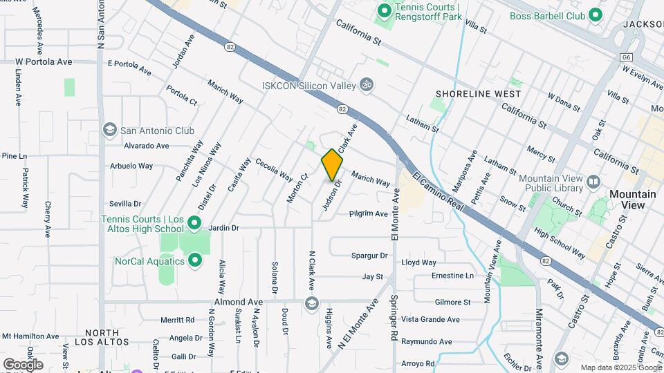 1098 Judson Dr Mapa y Detalles de la Ubicación