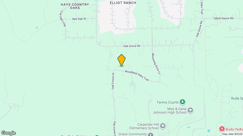 320 Woodland Oaks Trail Map and Location Details