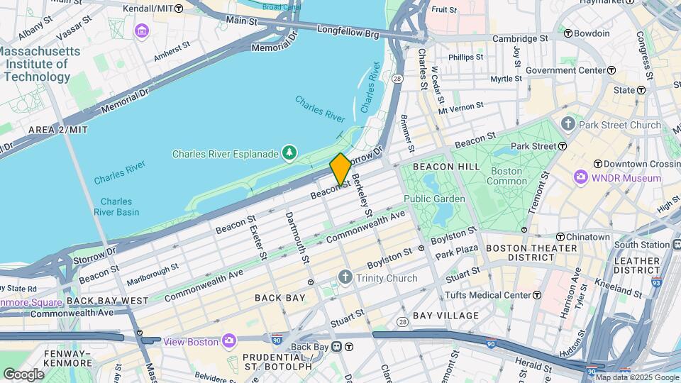 177 Beacon St, Unit 1 Map and Location Details