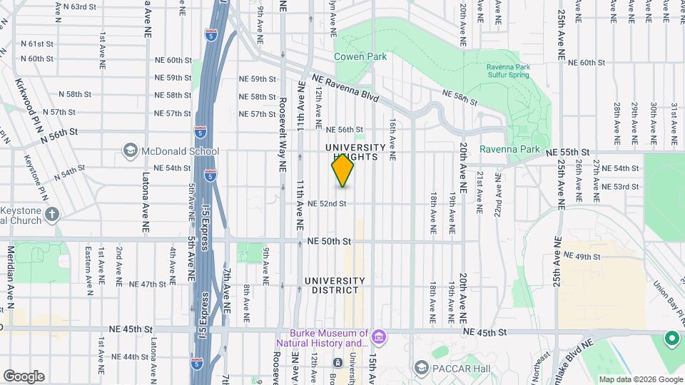 5210b Brooklyn Ave NE Map and Location Details