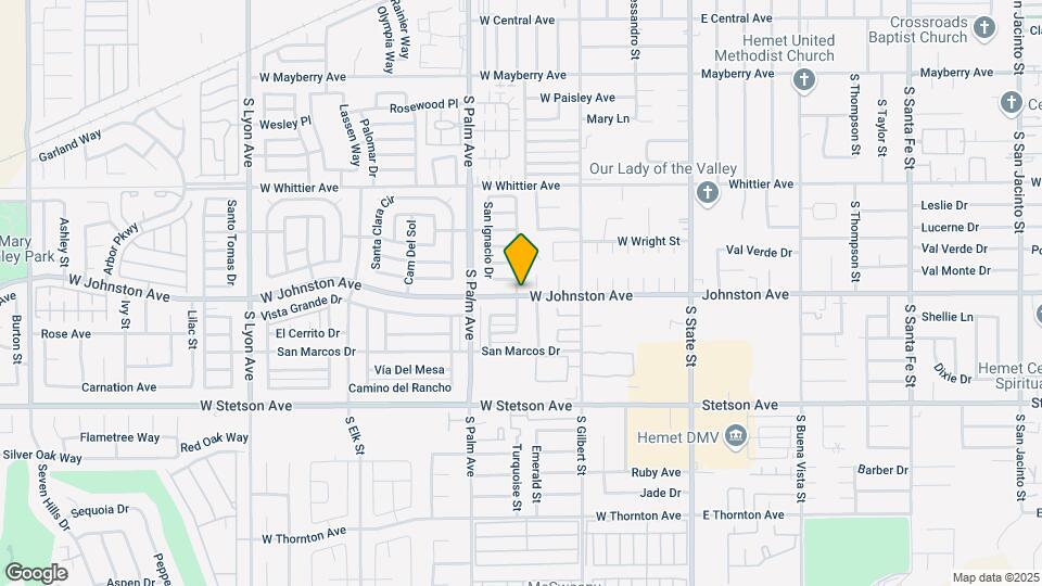 898 San Francisco Dr Map and Location Details