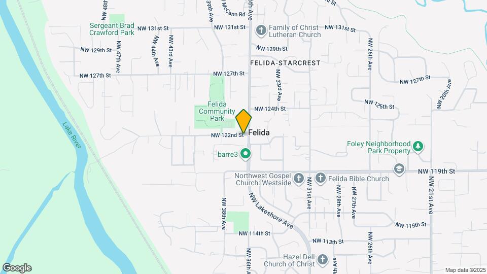3609 NW 122nd St Map and Location Details