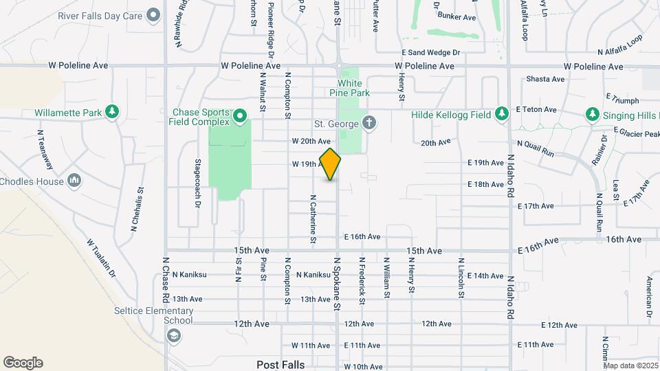 1803 N Spokane St Map and Location Details