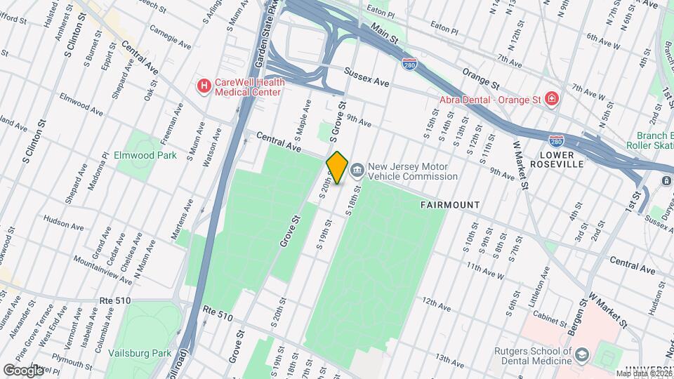 197 Hollywood Ave, Unit 1 (First Floor Map and Location Details