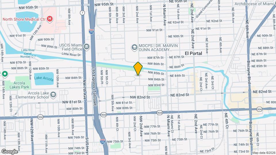 209 NW 84th St Map and Location Details