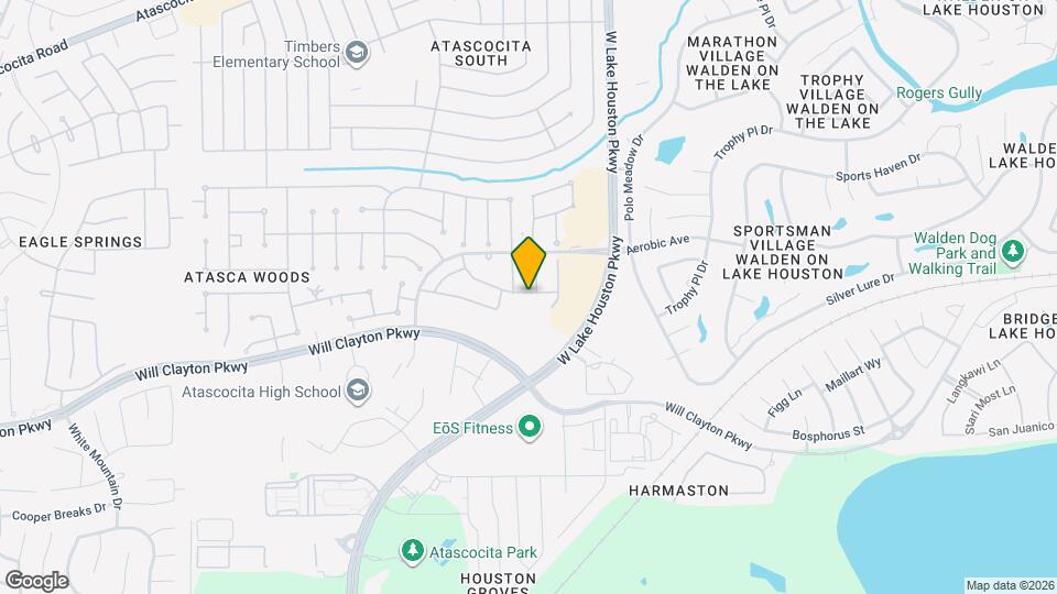 7418 Rosebud Bend Dr Map and Location Details