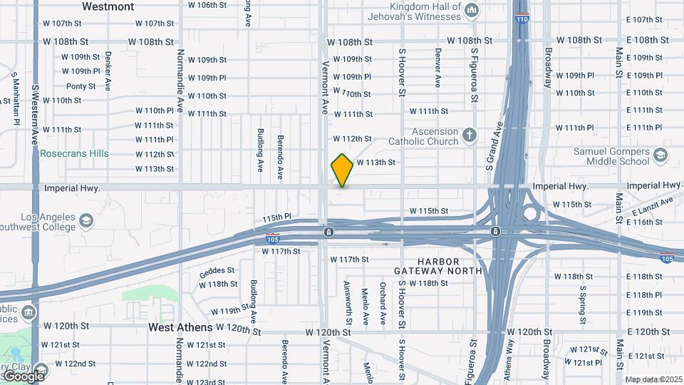 840 W Imperial Hwy Map and Location Details