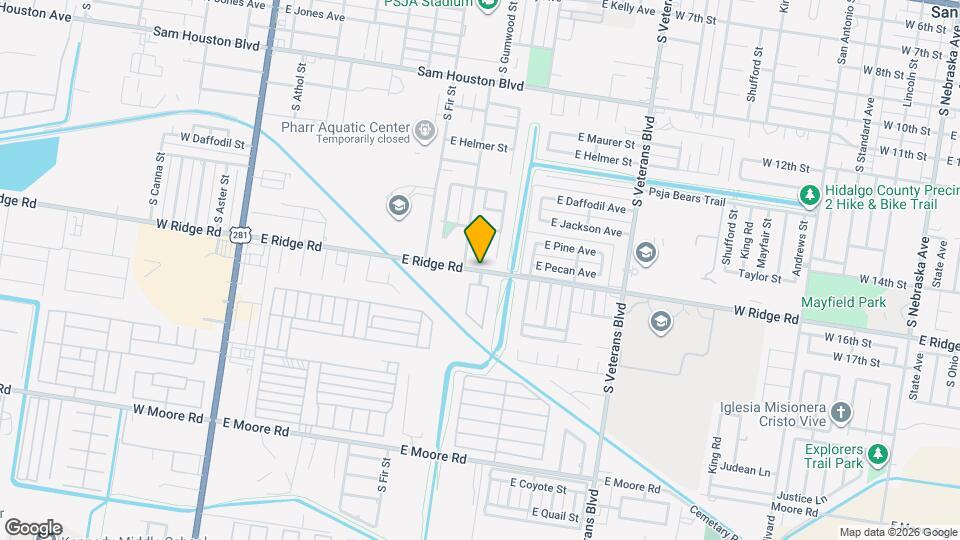 800 Ridge Dr Mapa y Detalles de la Ubicación