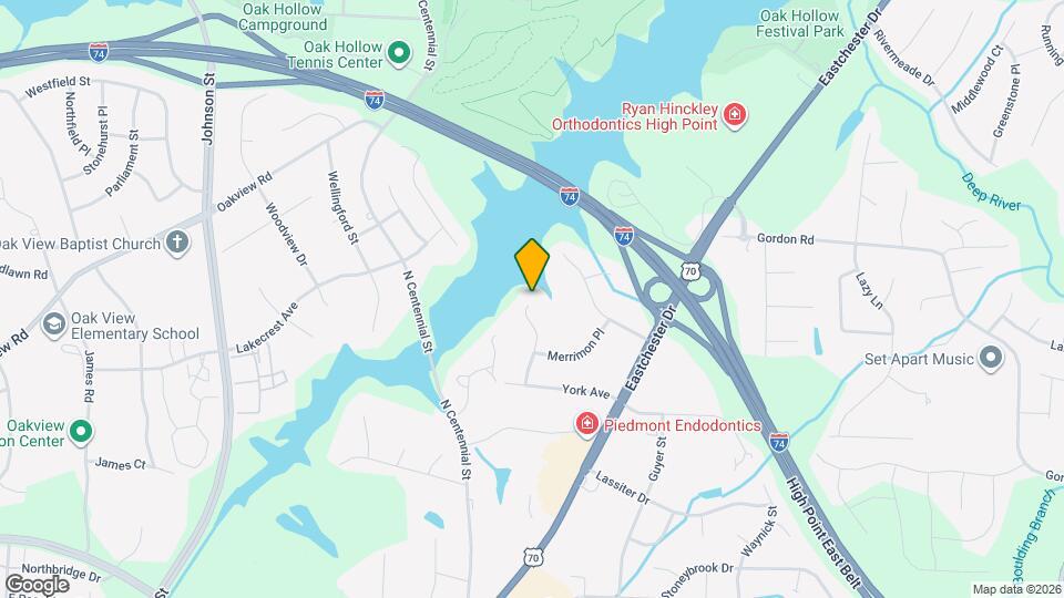 2314 Dover Pl Map and Location Details