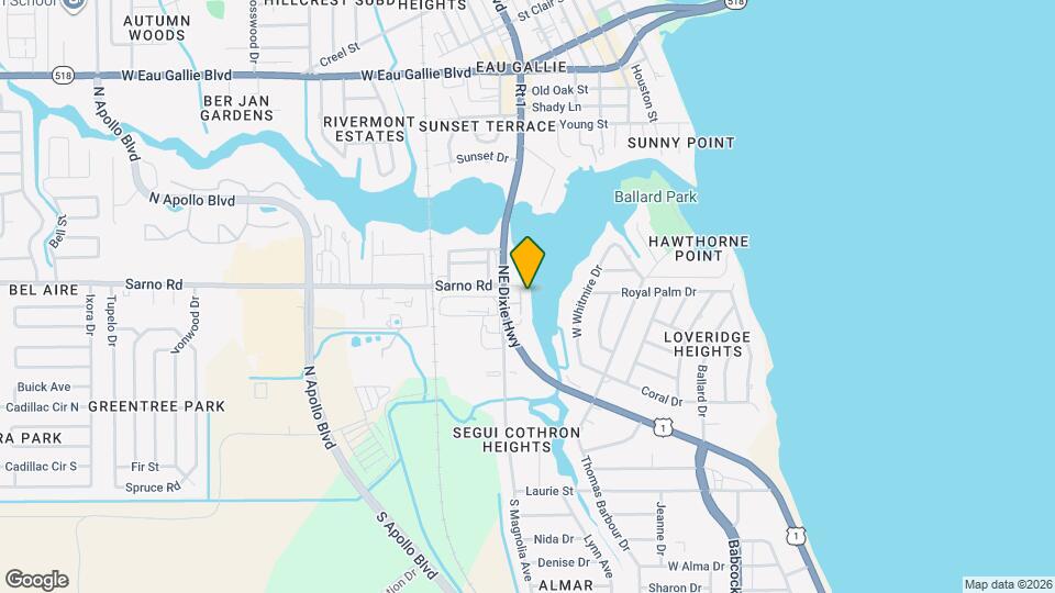 933 Paddleboard Ct Map and Location Details