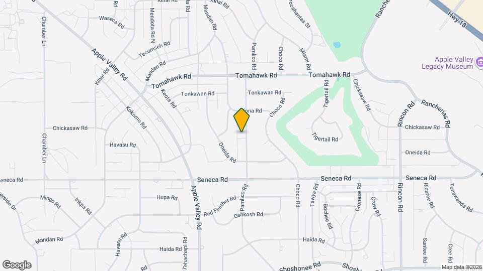 14664 Pamlico Rd Map and Location Details