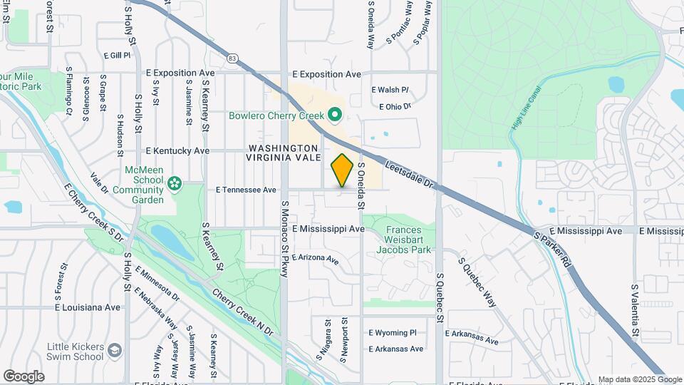 6800 E Tennessee, Unit 471 Map and Location Details