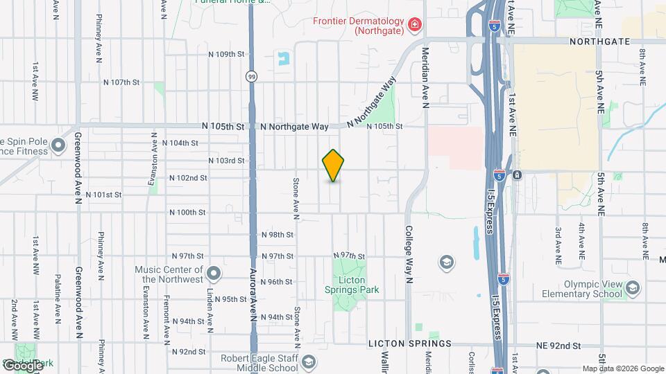 10039 Ashworth Ave N Map and Location Details