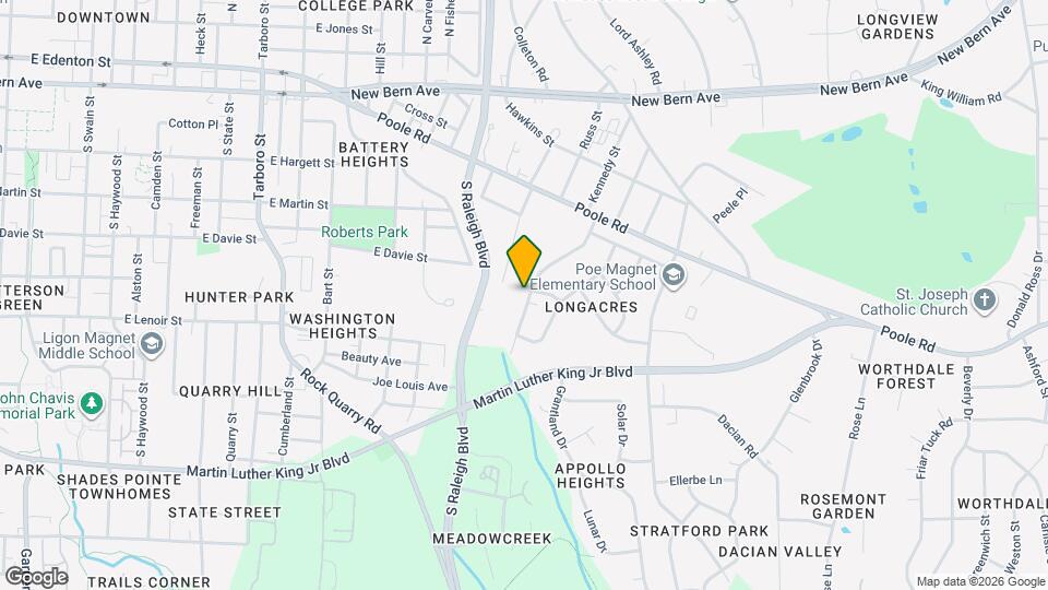 500 Parnell Dr Mapa y Detalles de la Ubicación