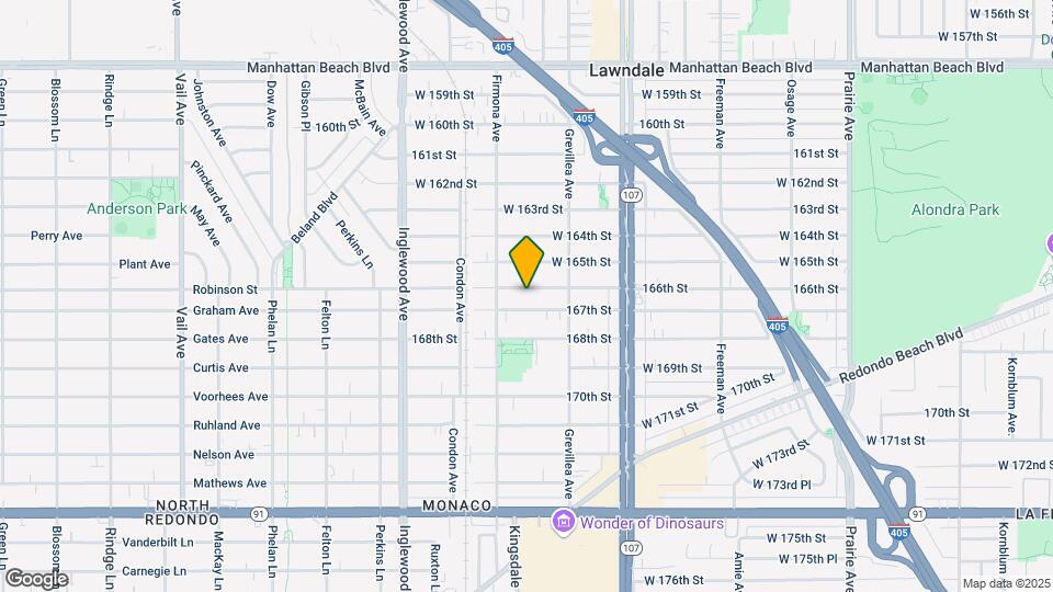 4550 166th St Map and Location Details