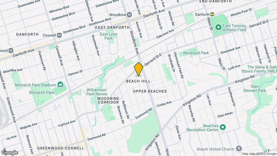 137 Glenmore Rd Map and Location Details