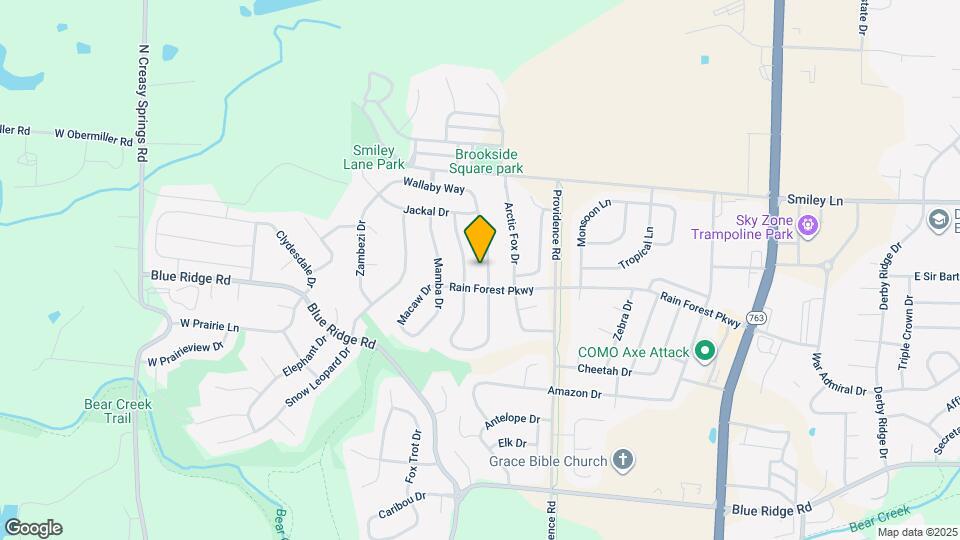 3905 Jungle Tree Dr Map and Location Details