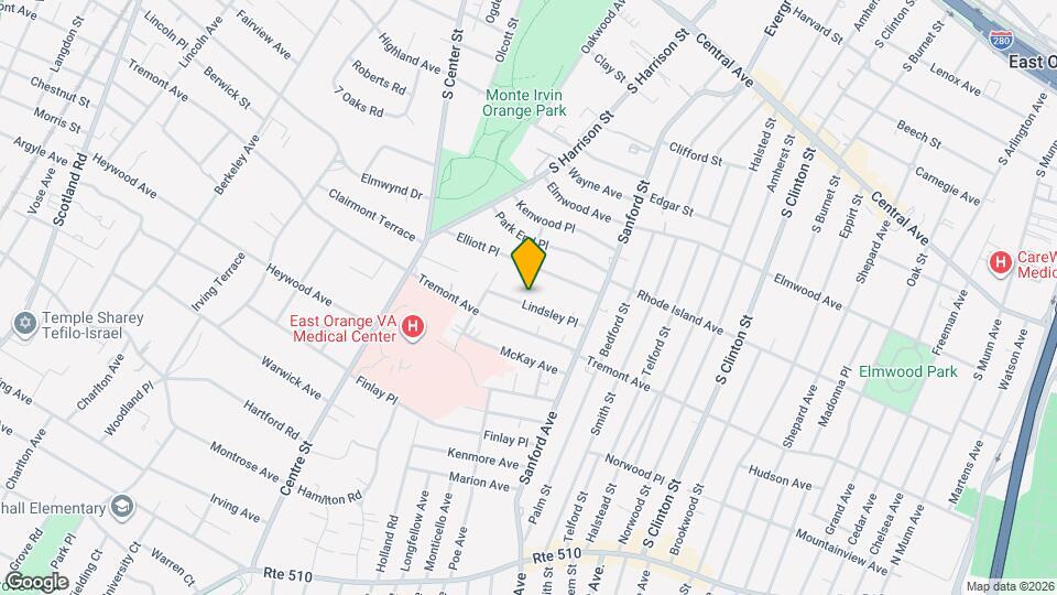 54 Lindsley Pl, Unit 1 Map and Location Details