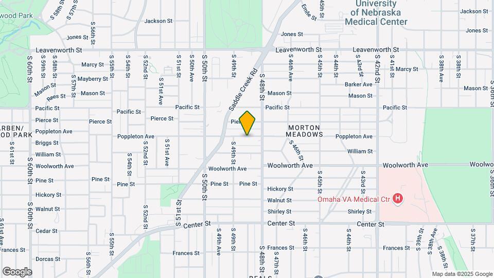 4827 Poppleton Ave Map and Location Details
