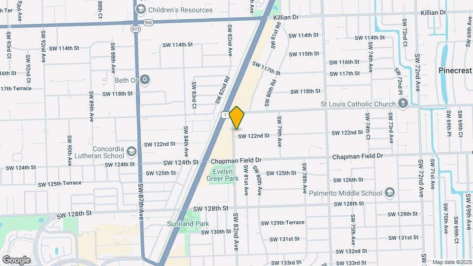 12191 SW 82nd Ave Map and Location Details