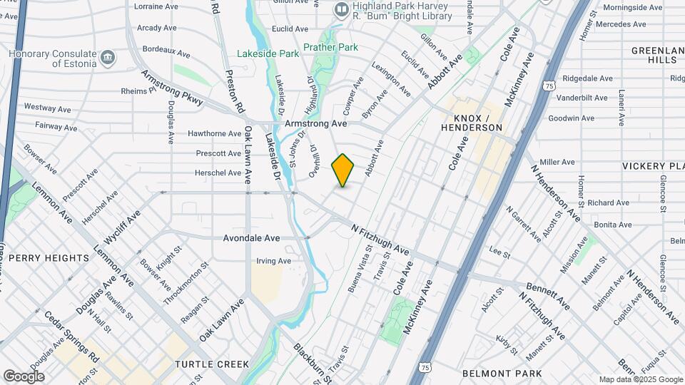 3619 Springbrook St Map and Location Details