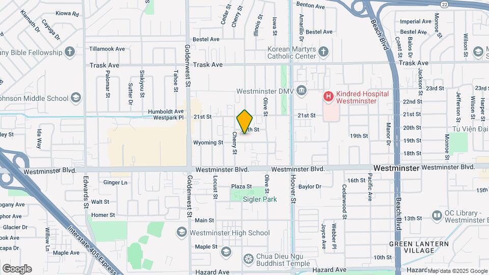 7231 Wyoming St Map and Location Details