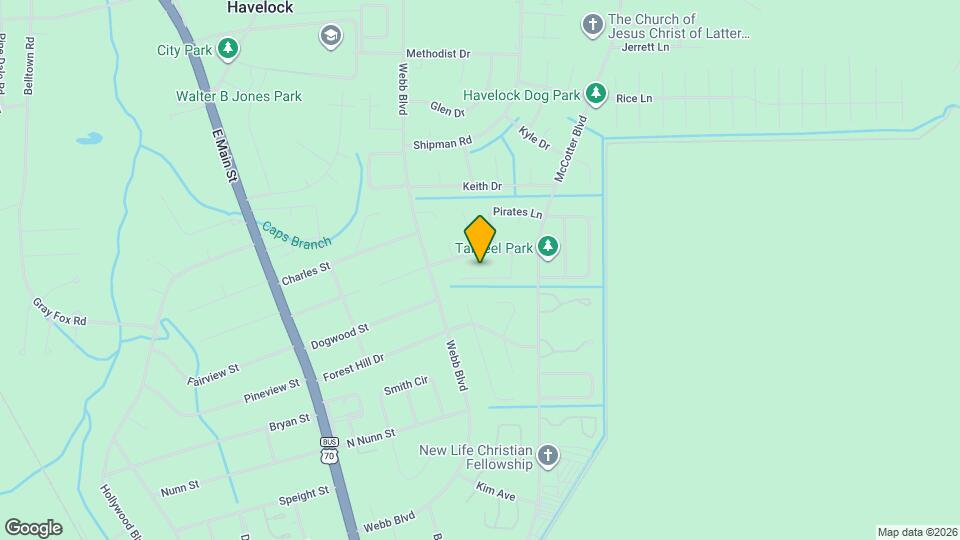 410 Rams Rd Map and Location Details