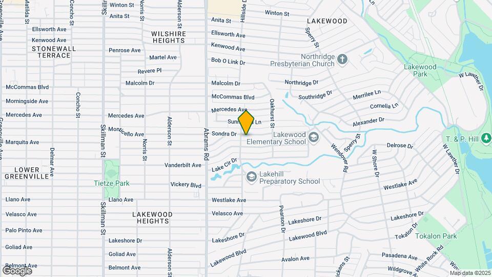 6506 Sondra Dr Map and Location Details