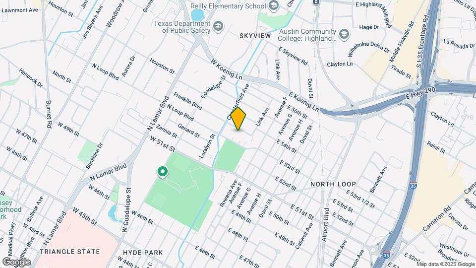 115 Franklin Blvd Map and Location Details