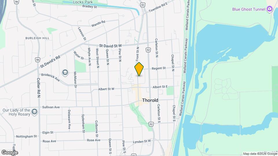 32 Front St N Map and Location Details