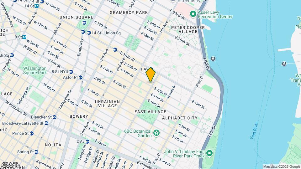 441 East 12th Street Map and Location Details