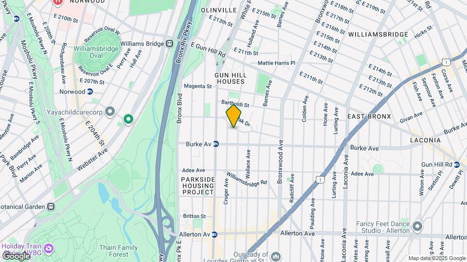 740 S Oak Dr Map and Location Details